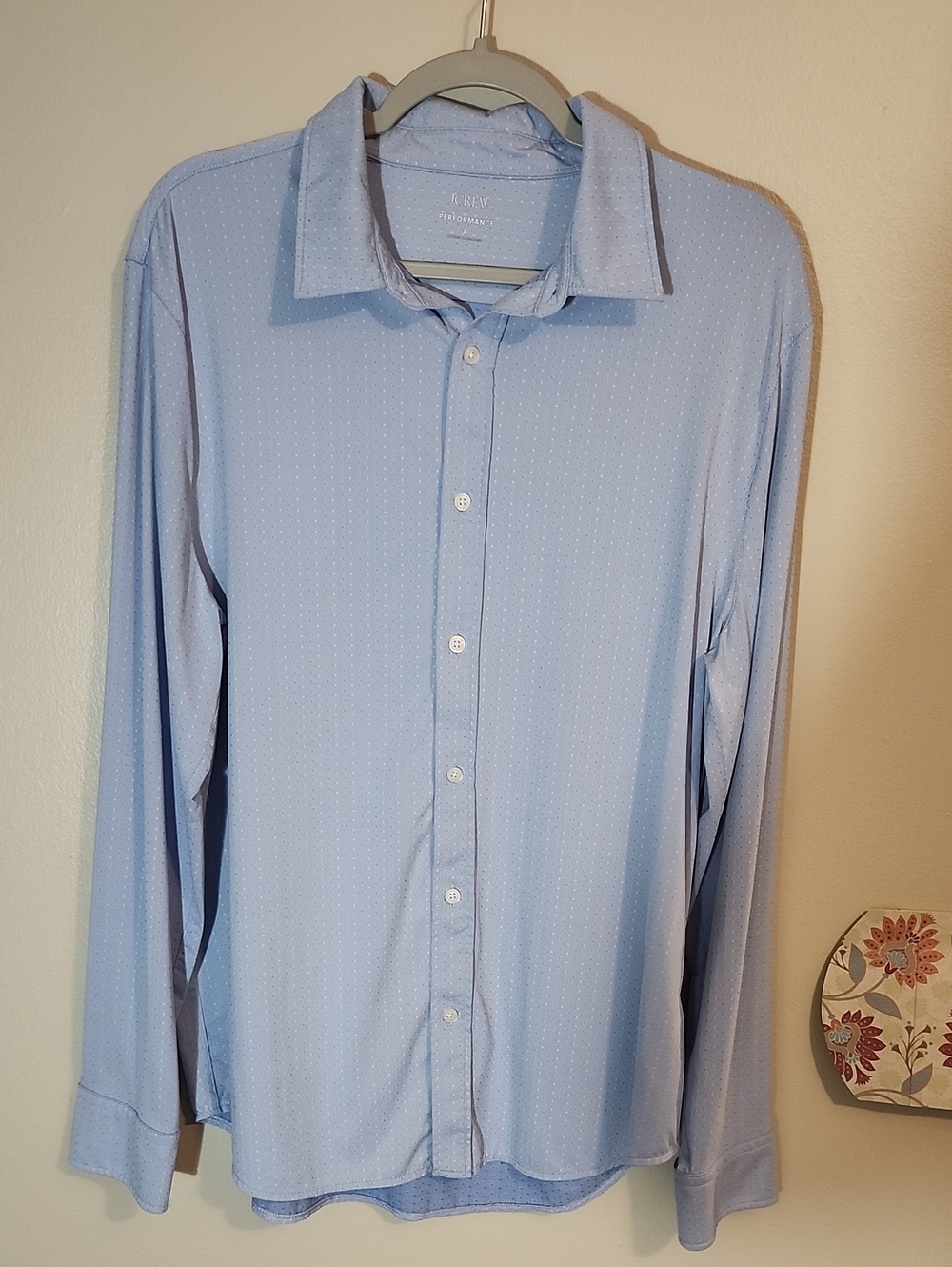 J. Crew Performance Stretch Shirt L